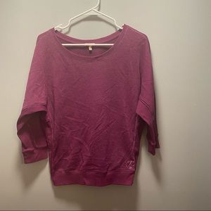 Juicy Couture 3/4 length sleeves with laces up back in a M